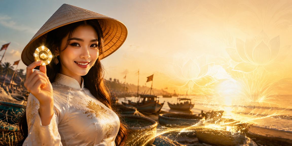 Không gian cá cược casino trực tuyến sôi động với hình ảnh đại diện Việt Nam