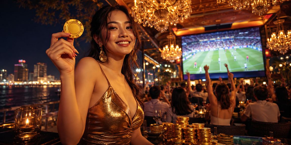 Người chơi thưởng thức cà phê tại Vũng Tàu trong khi xem thông tin casino
